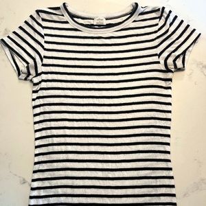 Striped Size Small Wilfred T-Shirt